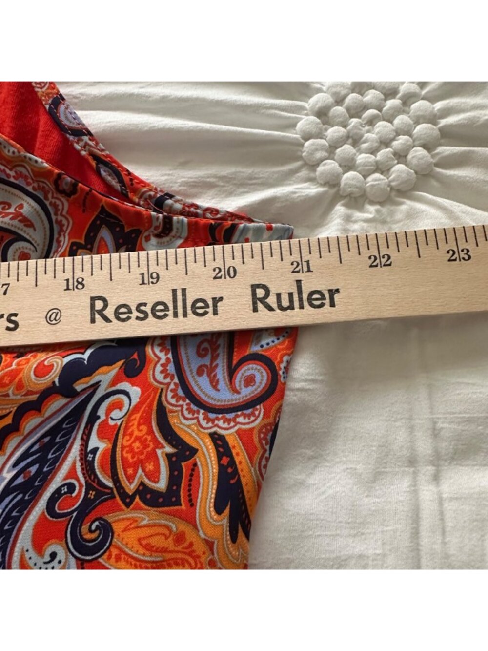 Market & Spruce Womens Paisley Print  Halter Tank Top XL Boho Festival Hippie - Picture 7 of 8